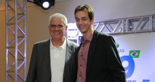 Presidente de Furnas homenageia o Prefeito Endrigo Bertin