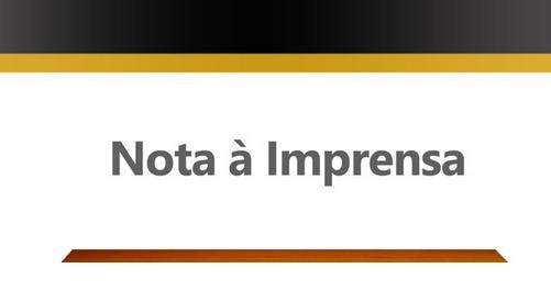NOTA À IMPRENSA - PREFEITURA MUNICIPAL DE COLÔMBIA