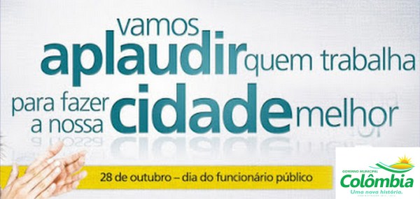 Homenagem ao Dia do Funcionário Público - 28 de outubro